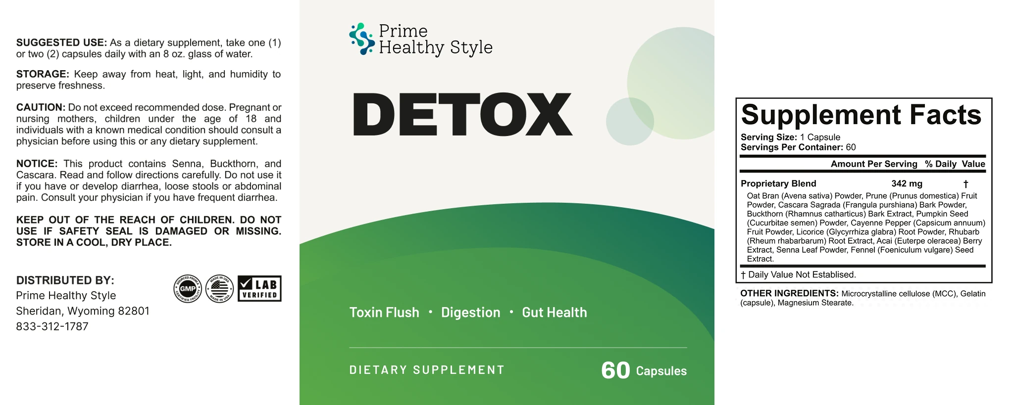 Detox ingredients